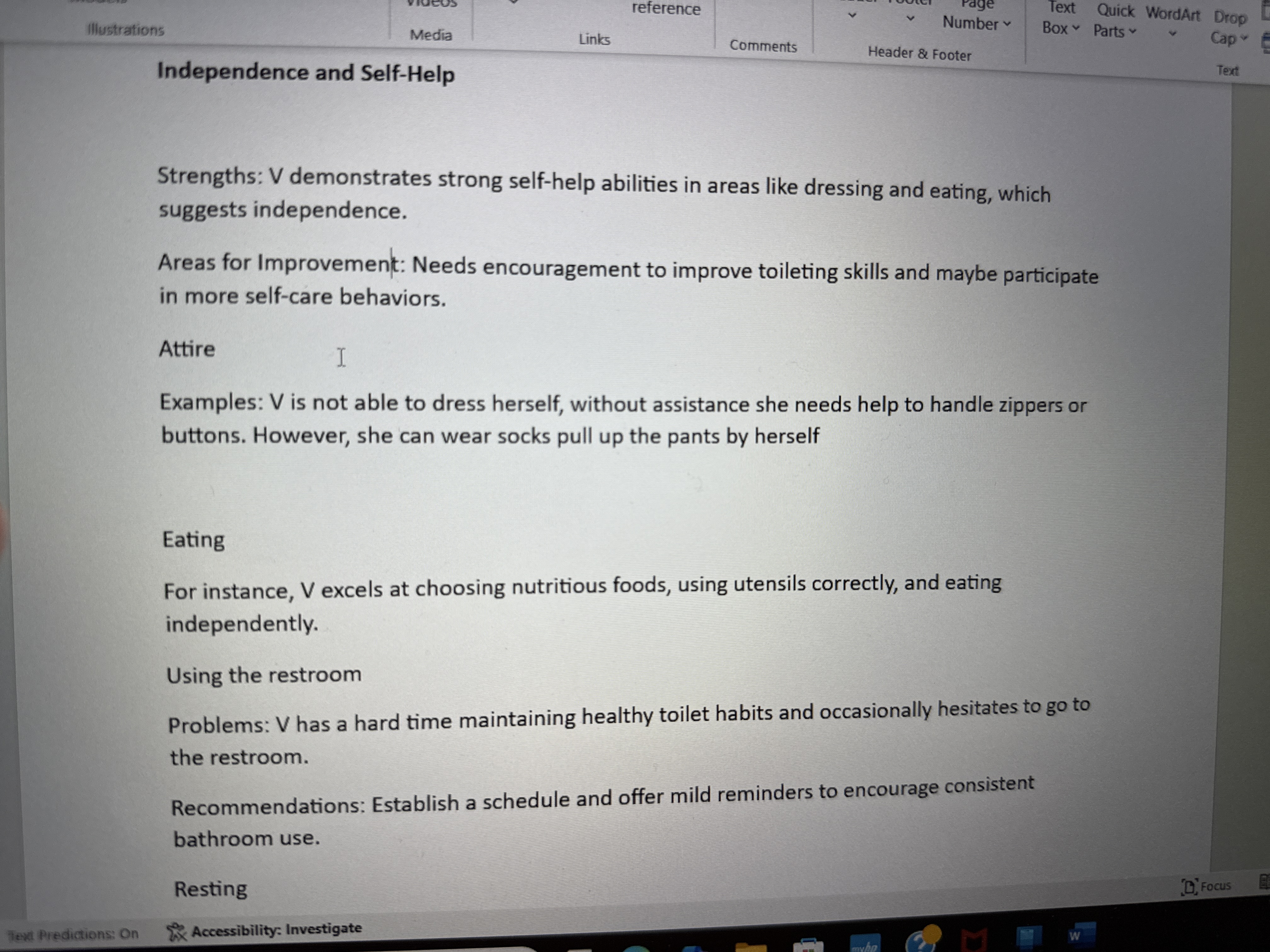 reference Text Quick WordArt Drop Number