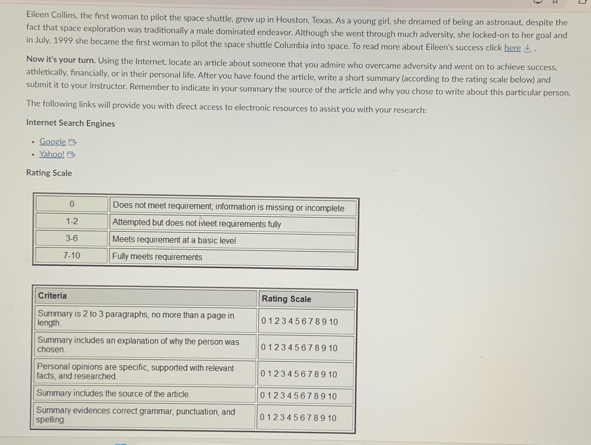 What can i ask to my instructor about this