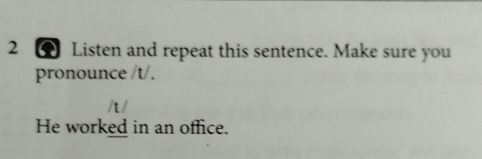 Resuelveme el problema 2 ) Listen and repeat this