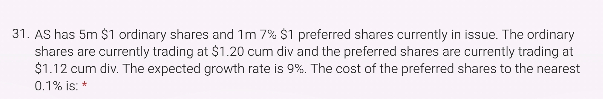 Solve the question using an easy to understand