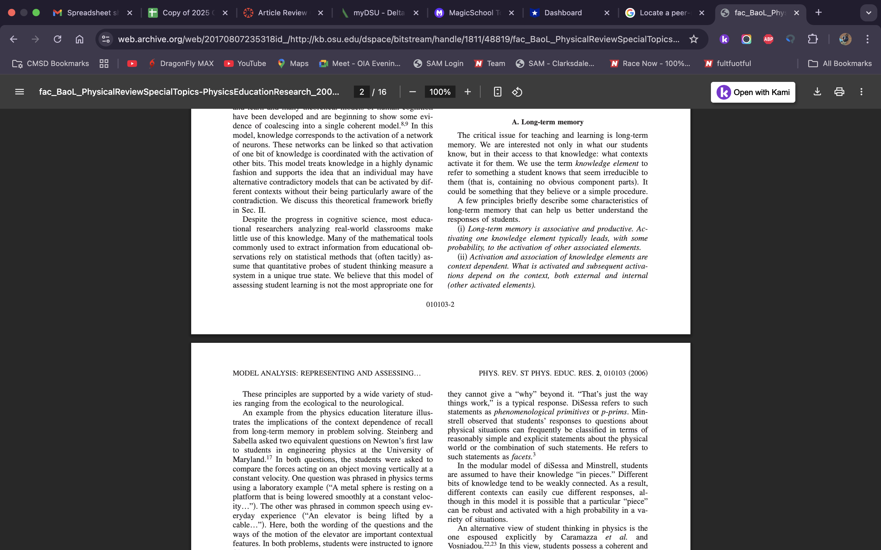 Locate a peer-reviewed research article that