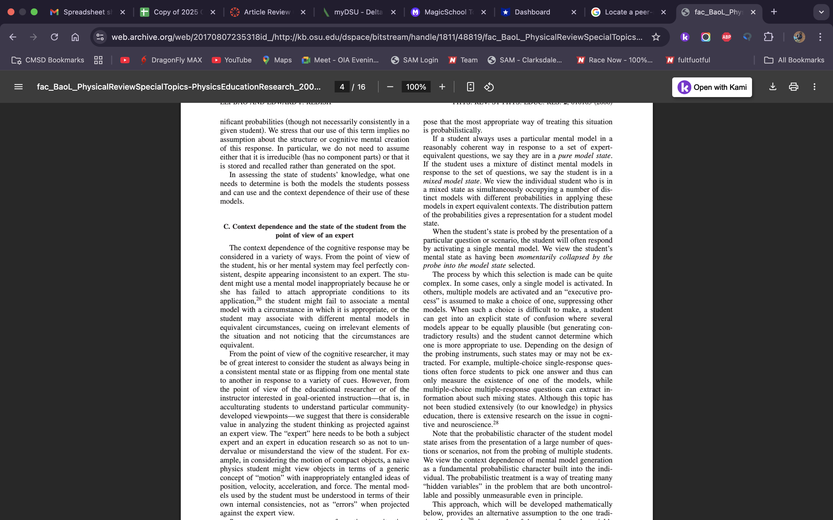 Locate a peer-reviewed research article that