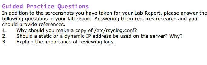 please answer questions in screenshot regarding