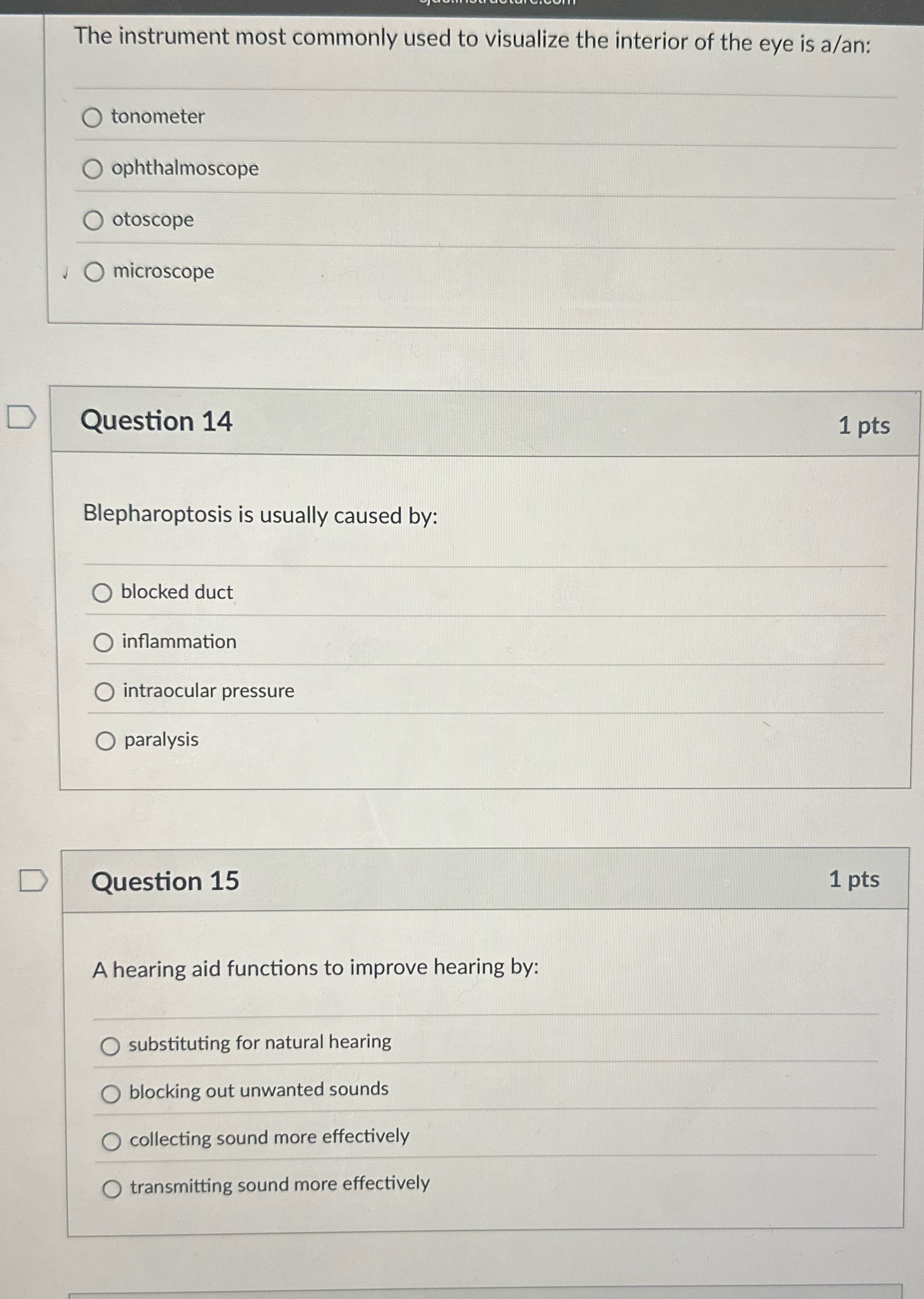 > The instrument most commonly used to visualize