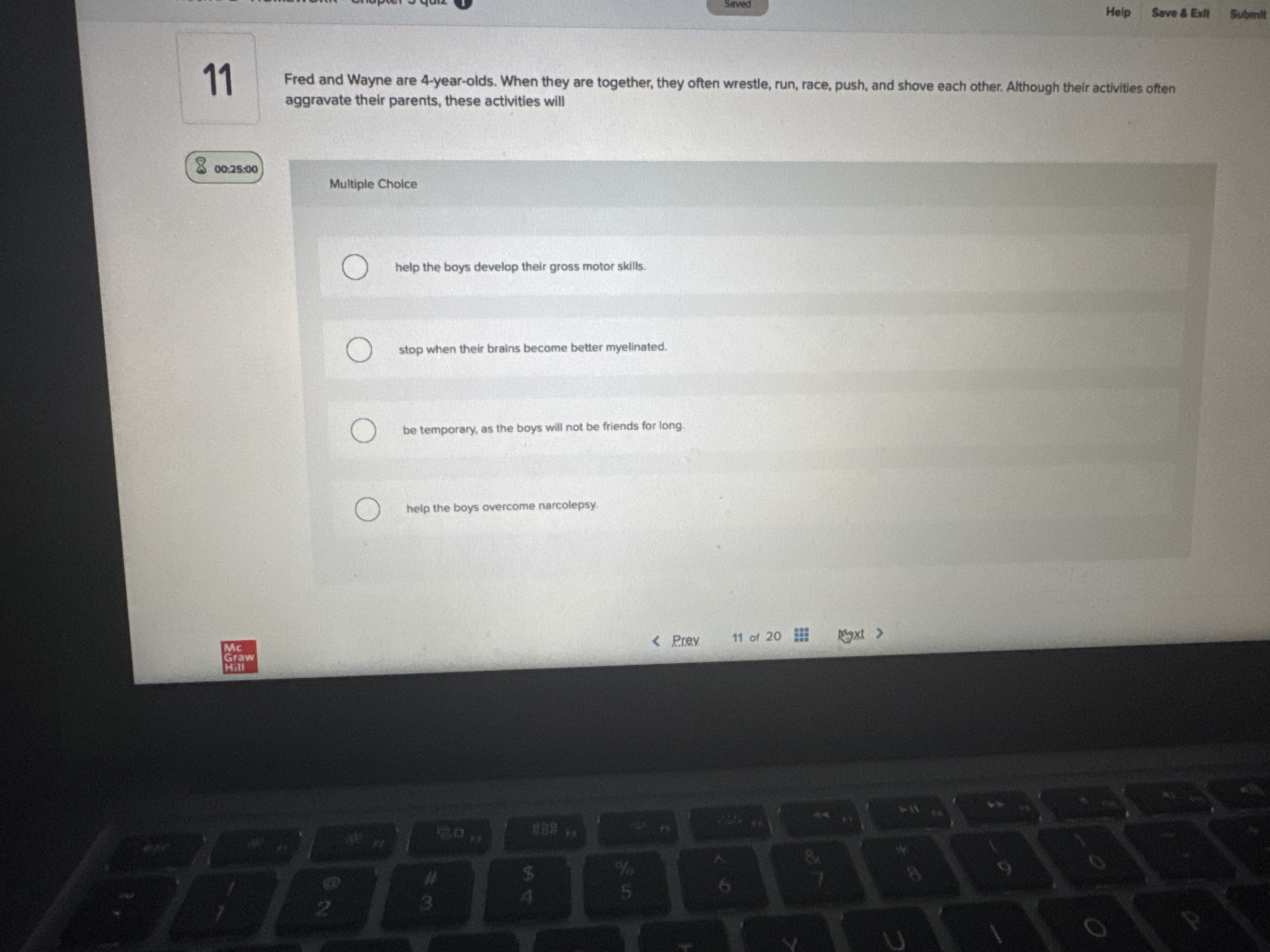 What's the answer? Help Save & Exit Submilt 11