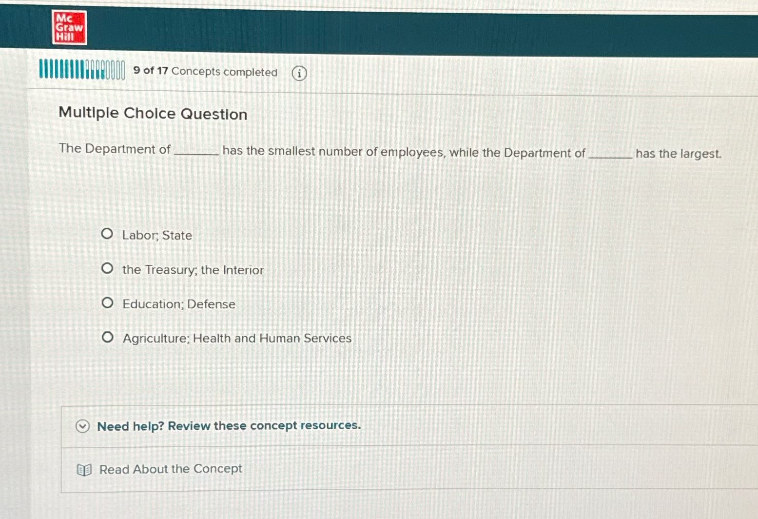 HHNNNUIUUTIII) 2 2F17 concepts completed @)