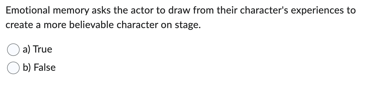 tell me the correct answer Emotional memory asks