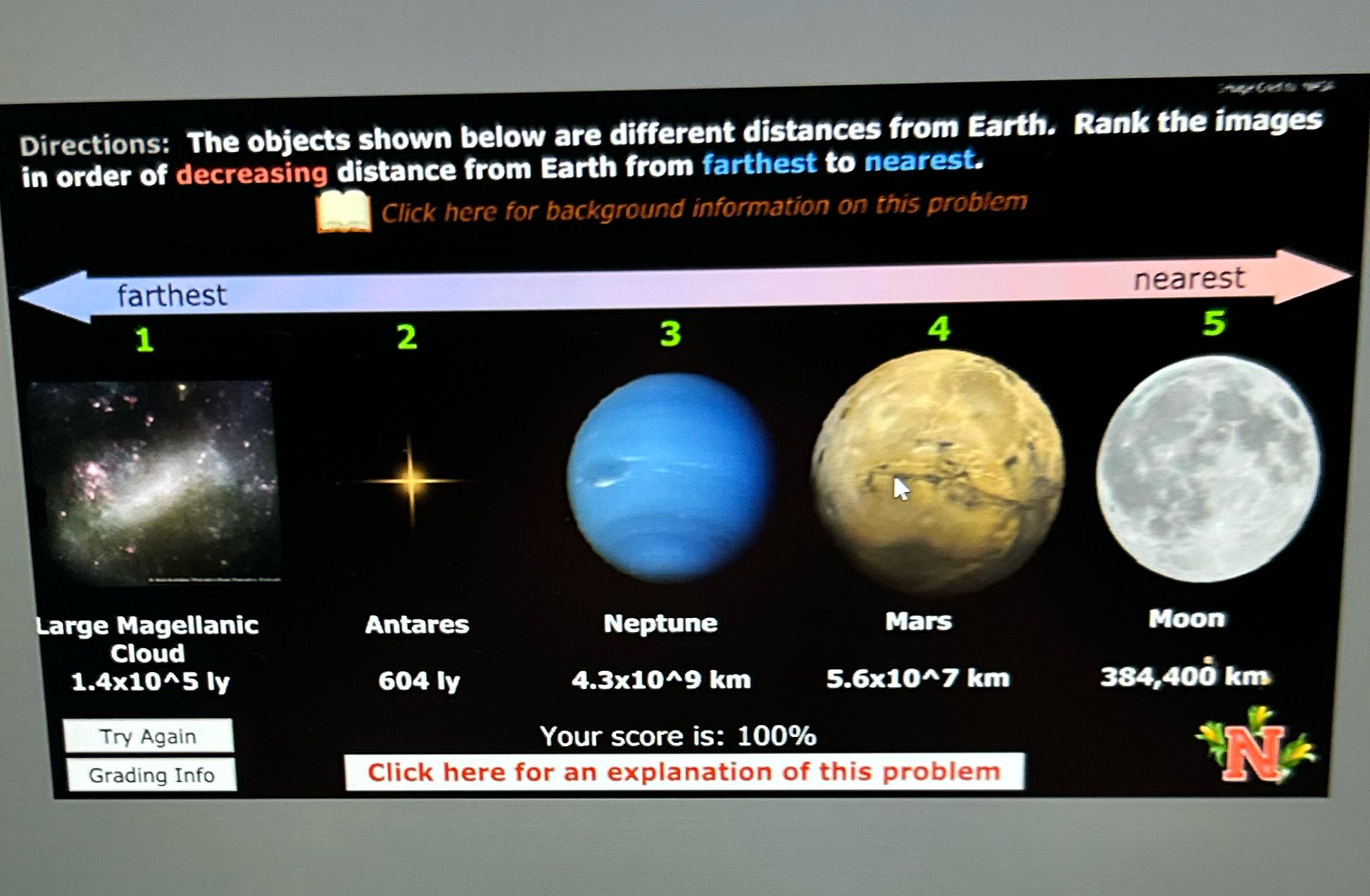 Directions: The objects shown below are different