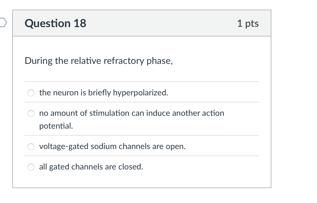 which is the correct answer During the relative