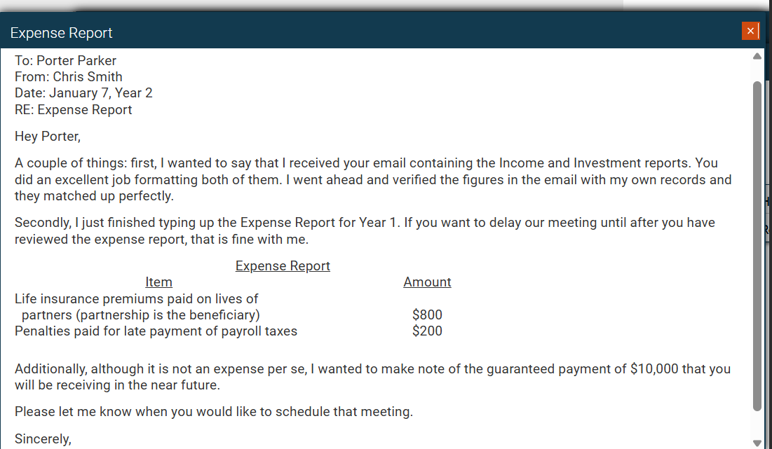 complete it Expense Report To: Porter Parker