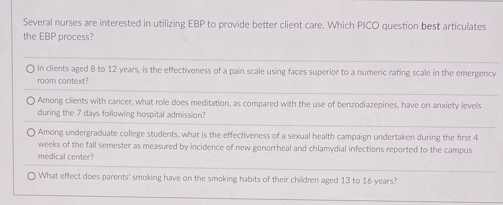 Several nurses are interested in utilizing EBP to