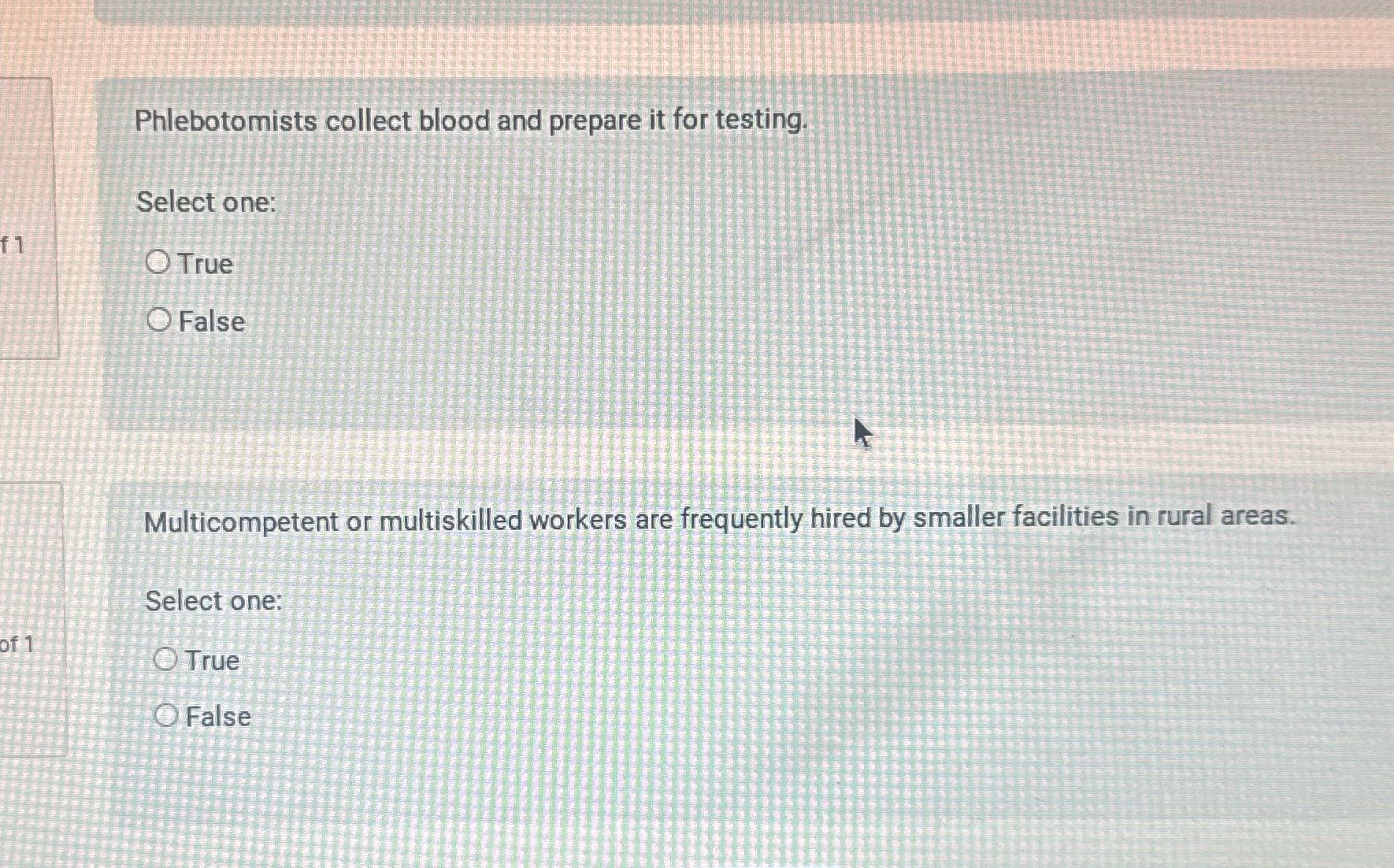 Phlebotomists collect blood and prepare it for