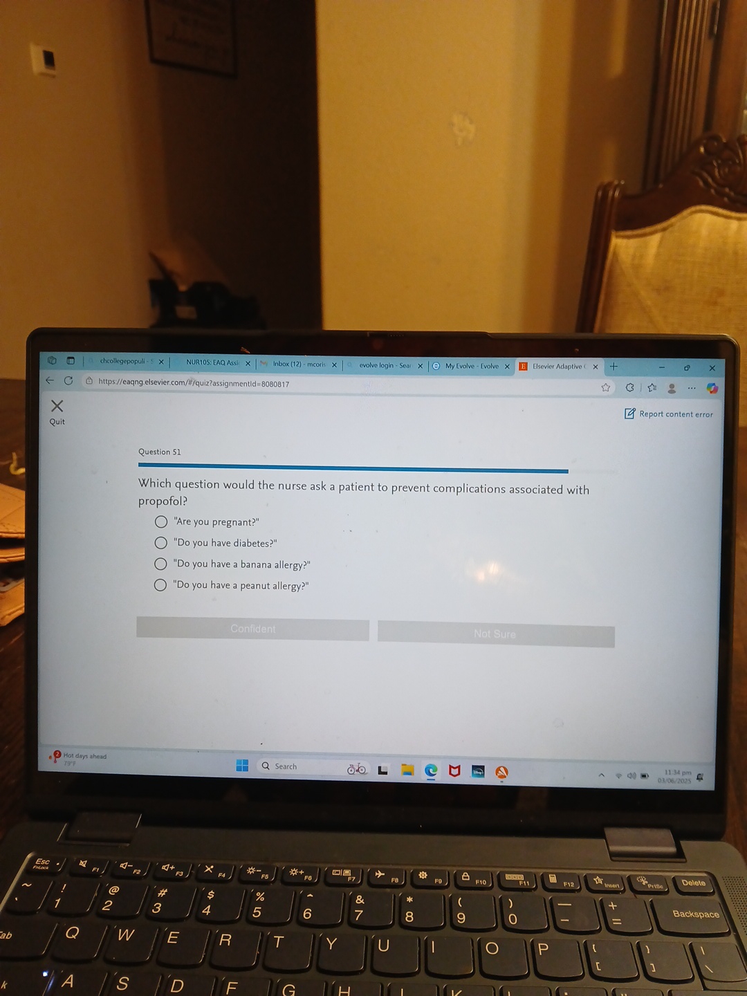 [4 Report content error Question 51 es Which