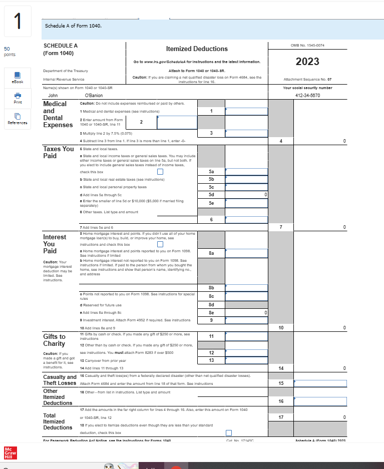 John and Shannon O'Banion, who live at 3222 Pinon