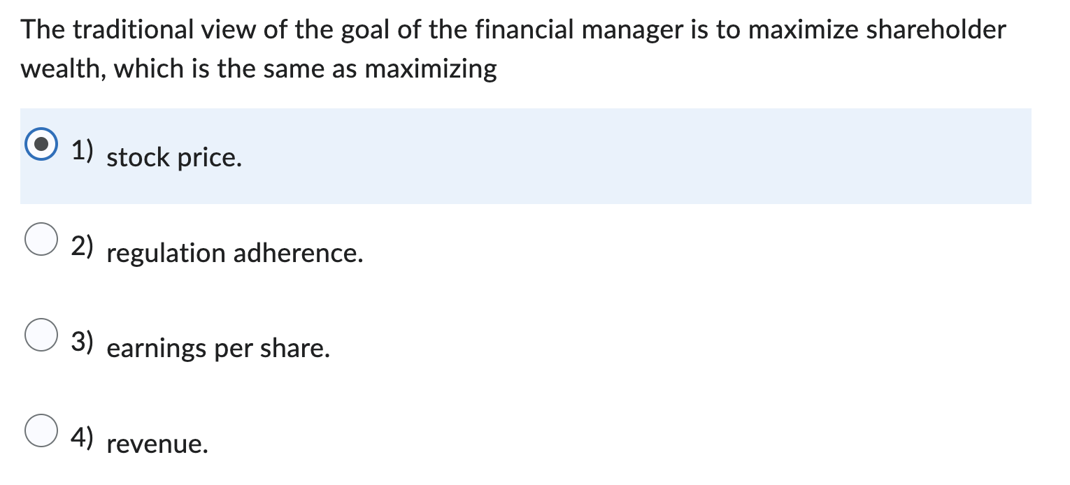 what is the answer The traditional view of the