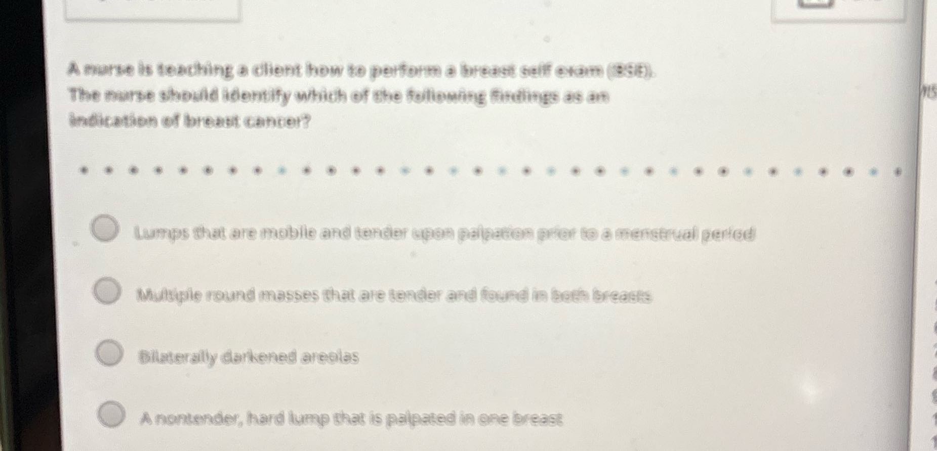 A morse is teaching a client how to perform a