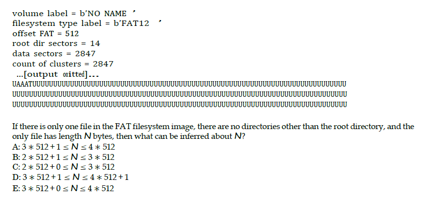 volume label = b'NO NAME filesystem type