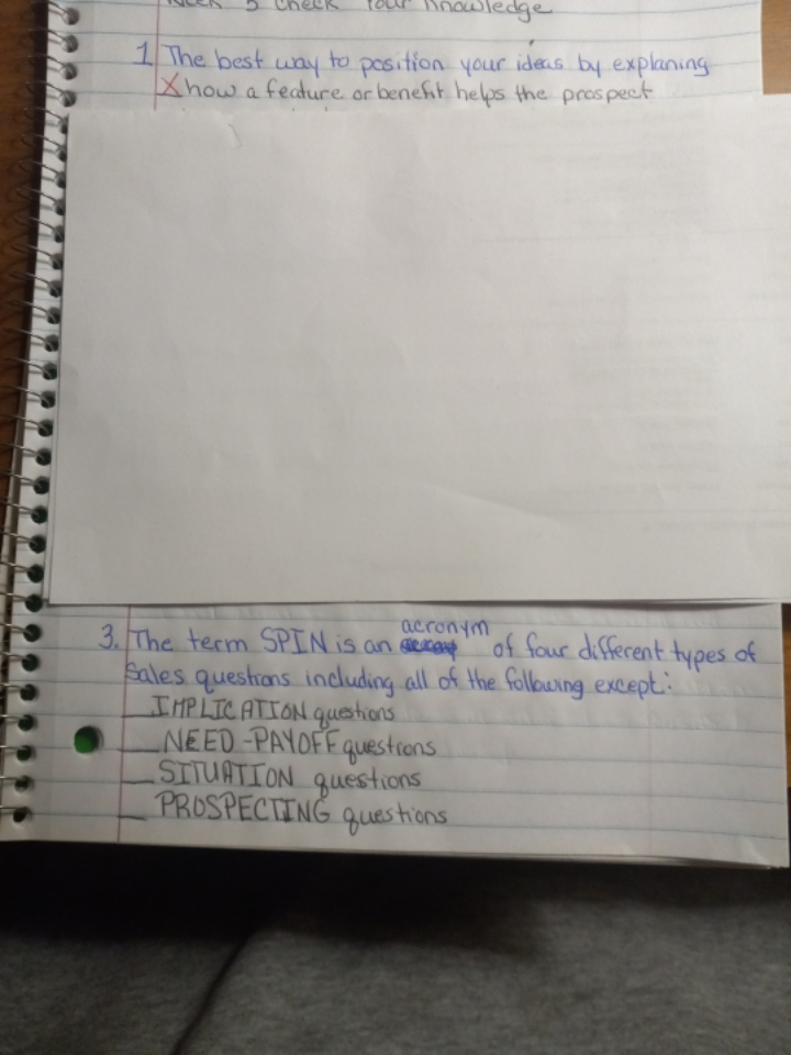 1 The best way to position your ideas by