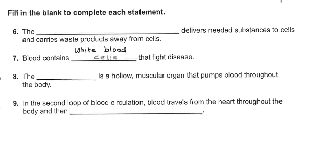 Solve this Fill in the blank to complete each