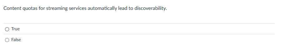 answer Content quotas for streaming services