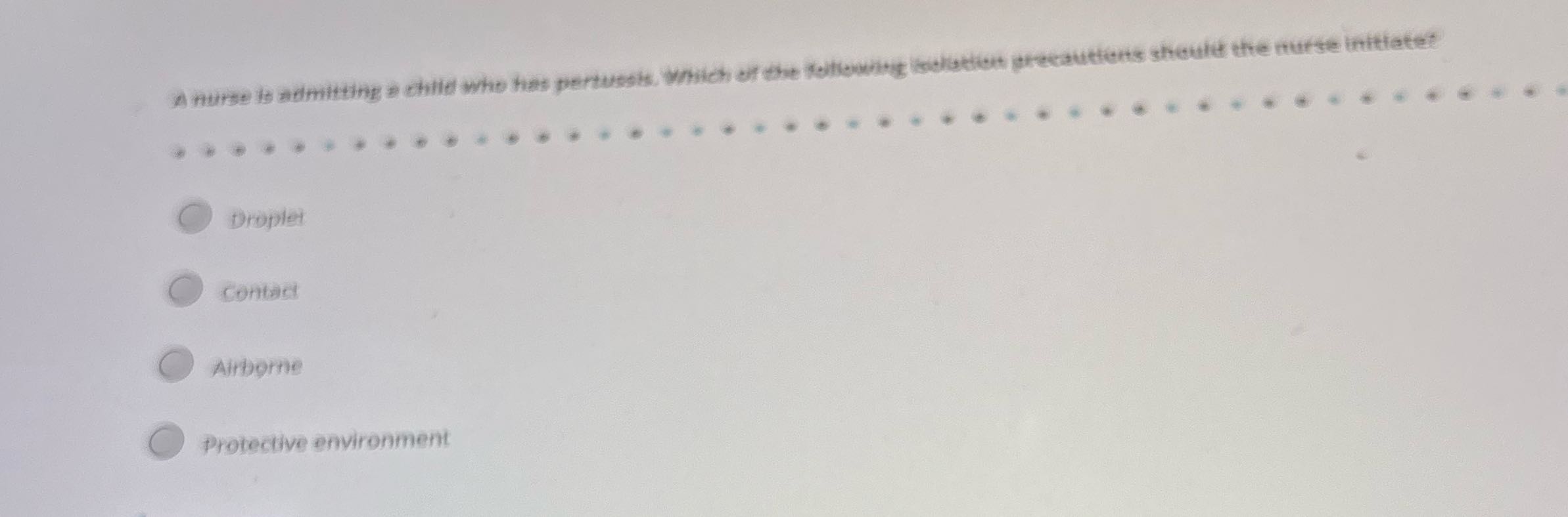 cautions should the nurse initiated A nurse is