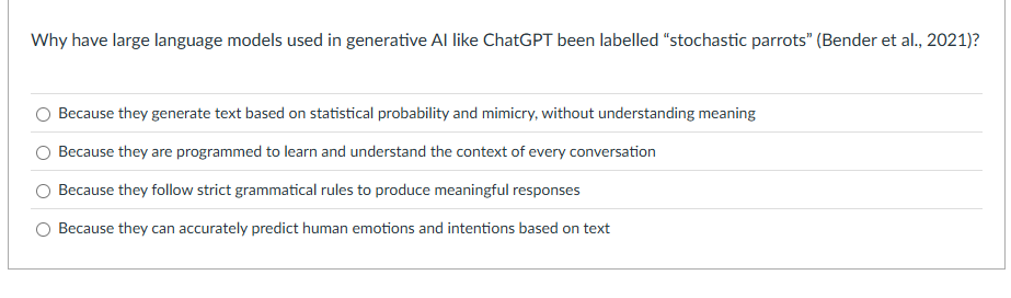 answer Why have large language models used in