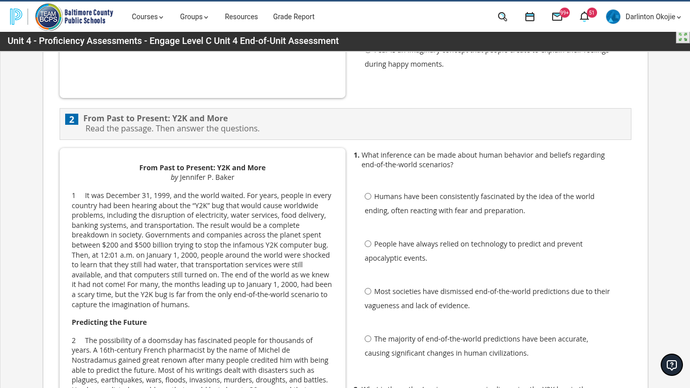 help [> Baltimore County Courses Groups v