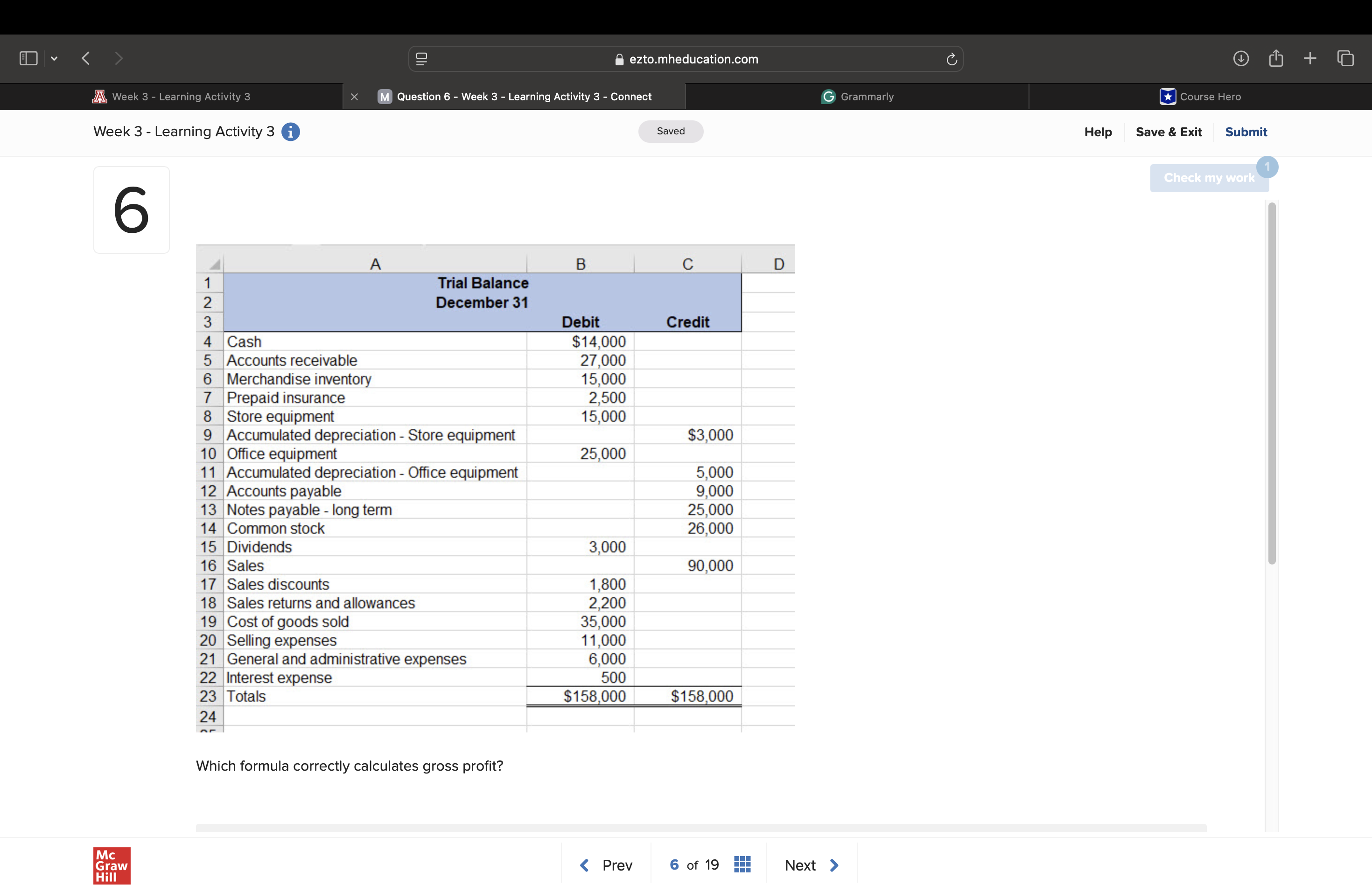 @ ezto.mheducation.com D4 Question 6 - Week 3 -