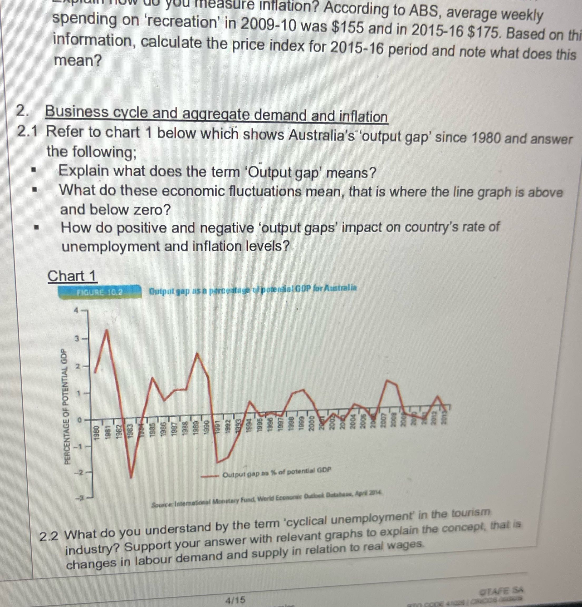 do you measure inflation? According to ABS,