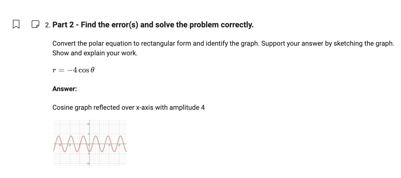 Solve this math problem correctly (| 2.Part 2 -