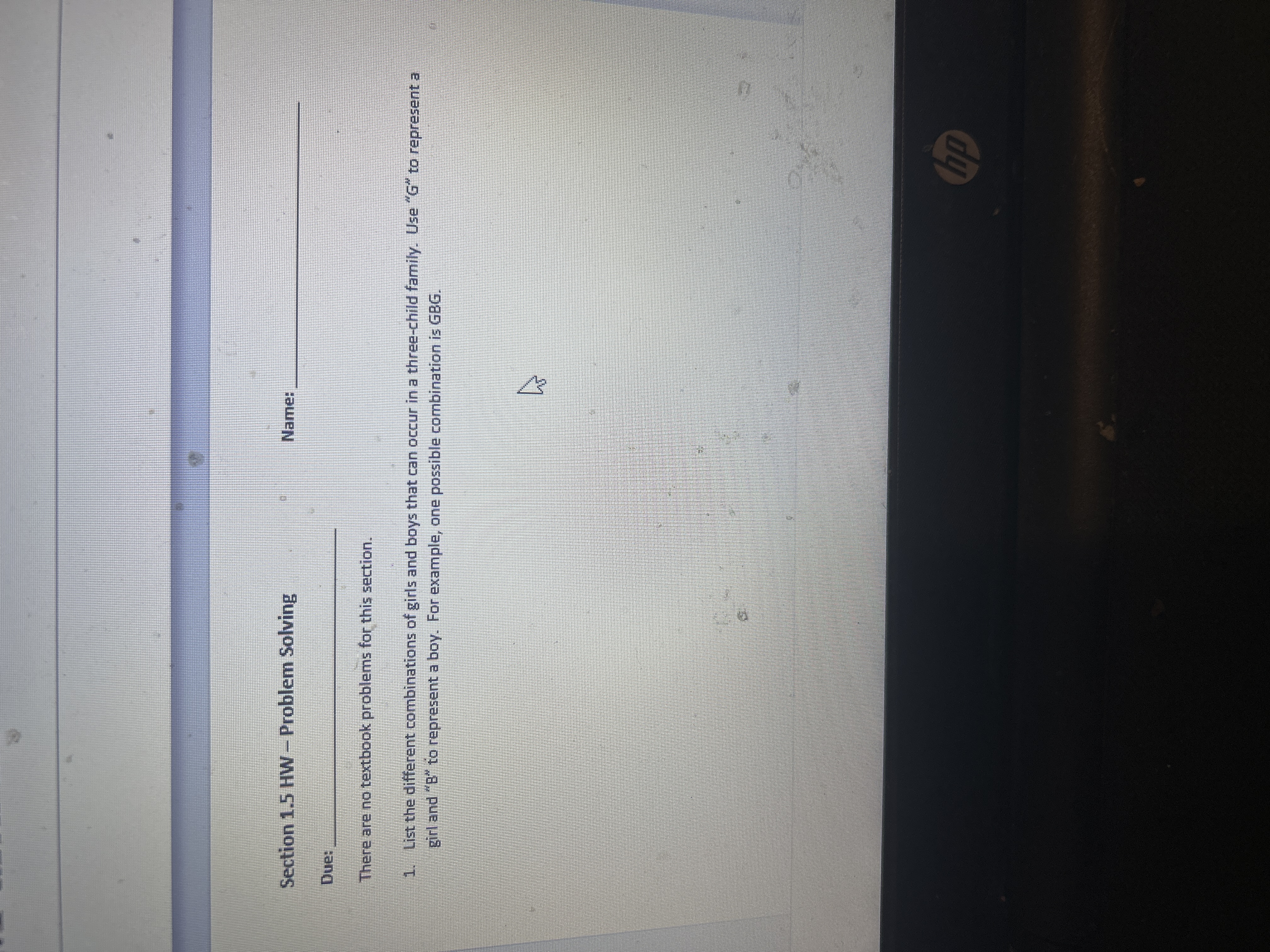 Please choose the best answer Section 1.5 HW -