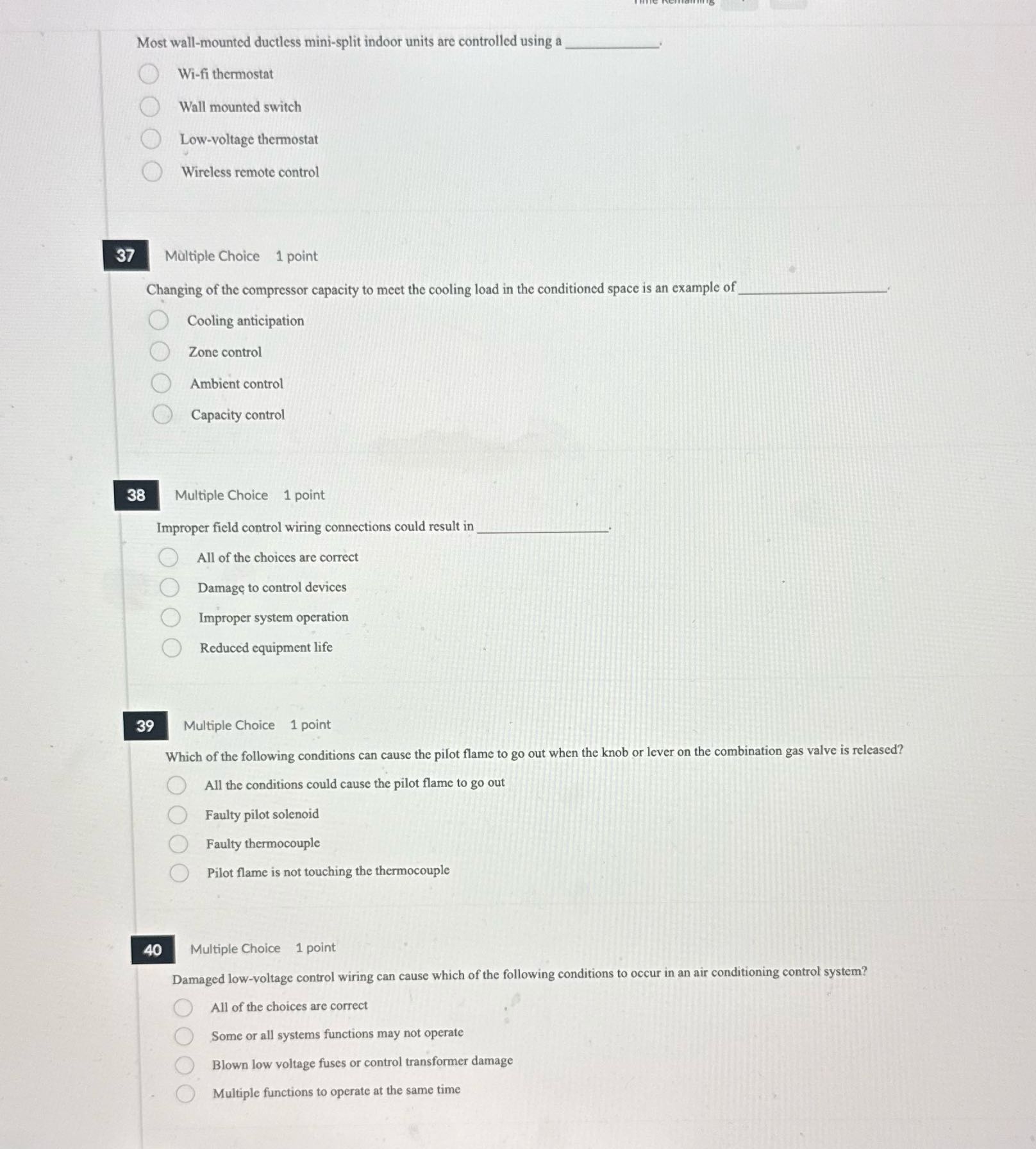 Most wall-mounted ductless mini-split indoor