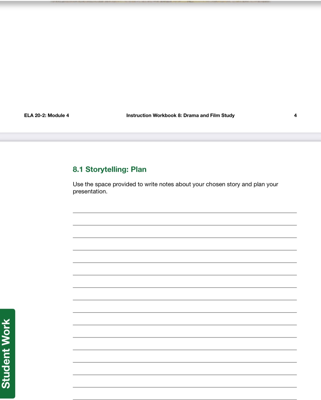 Assignment Instructions Family stories or oral