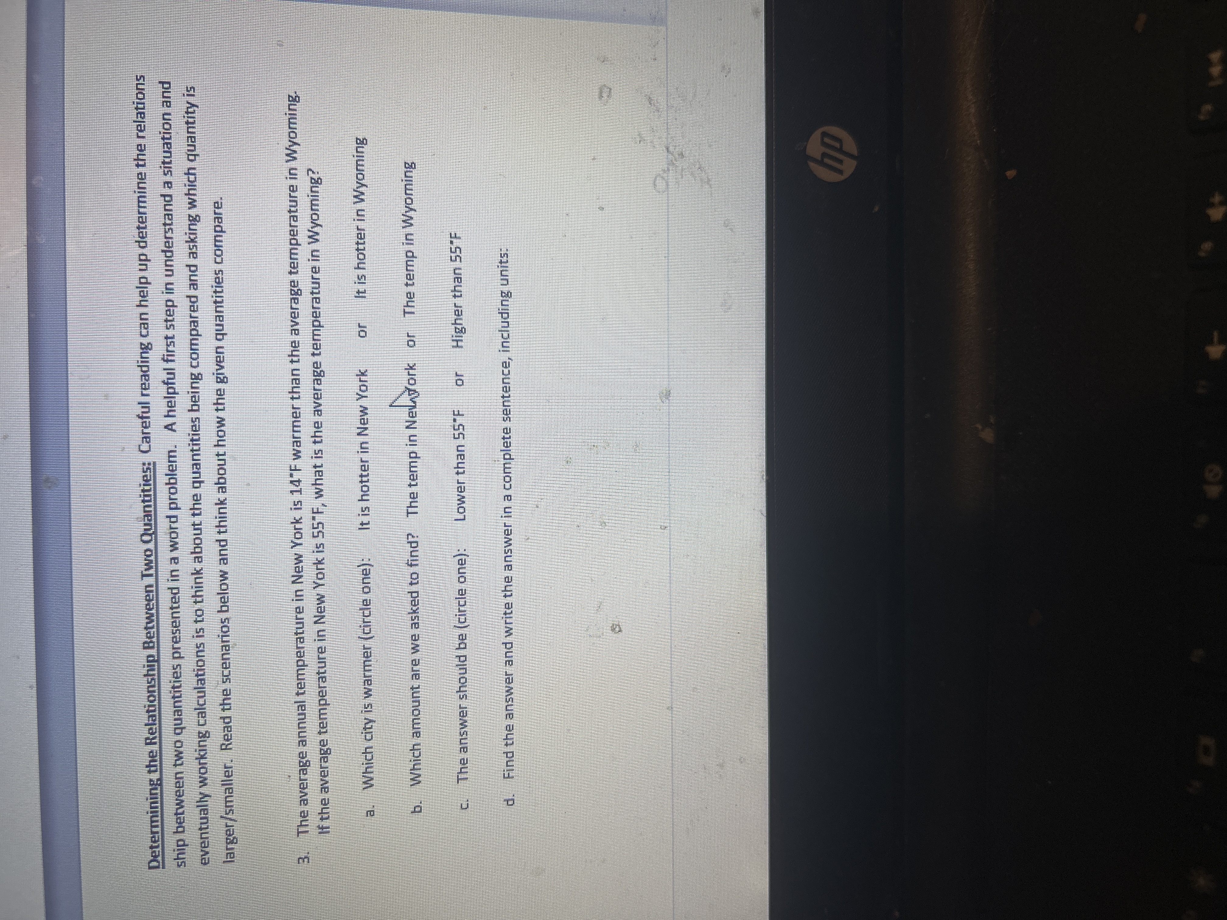 Please choose the best answer Determining the