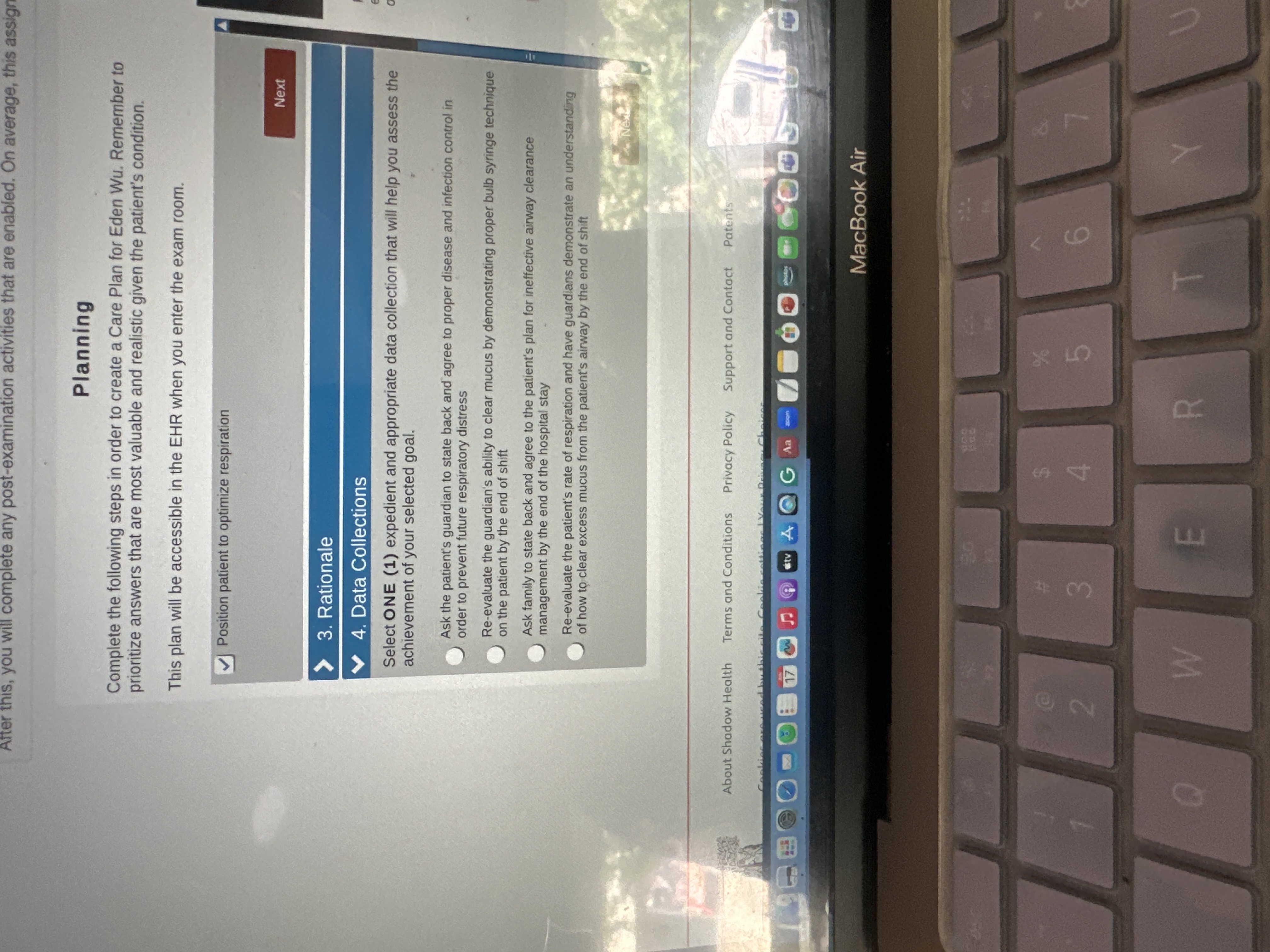 Need help After this, you will complete any