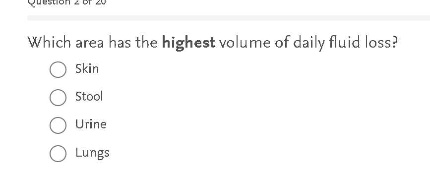 answer this Question Z OT 20 Which area has the