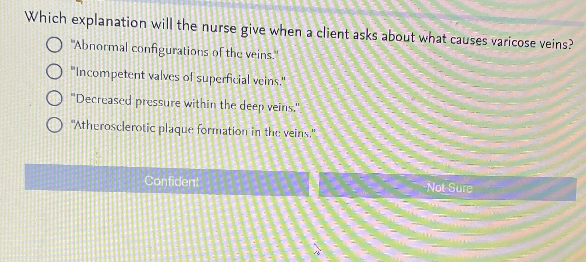 Which explanation will the nurse give when a