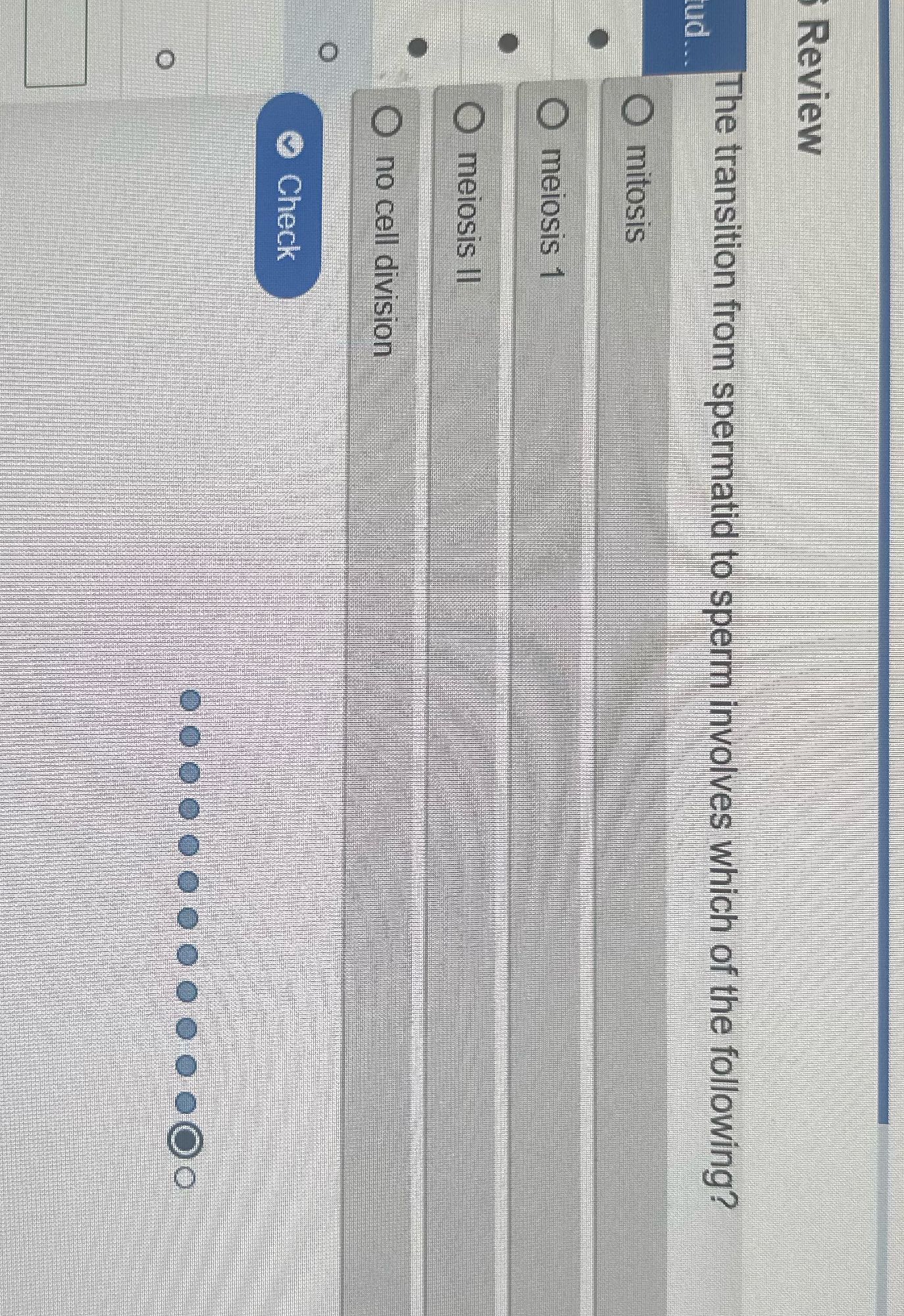 Review The transition from spermatid to sperm