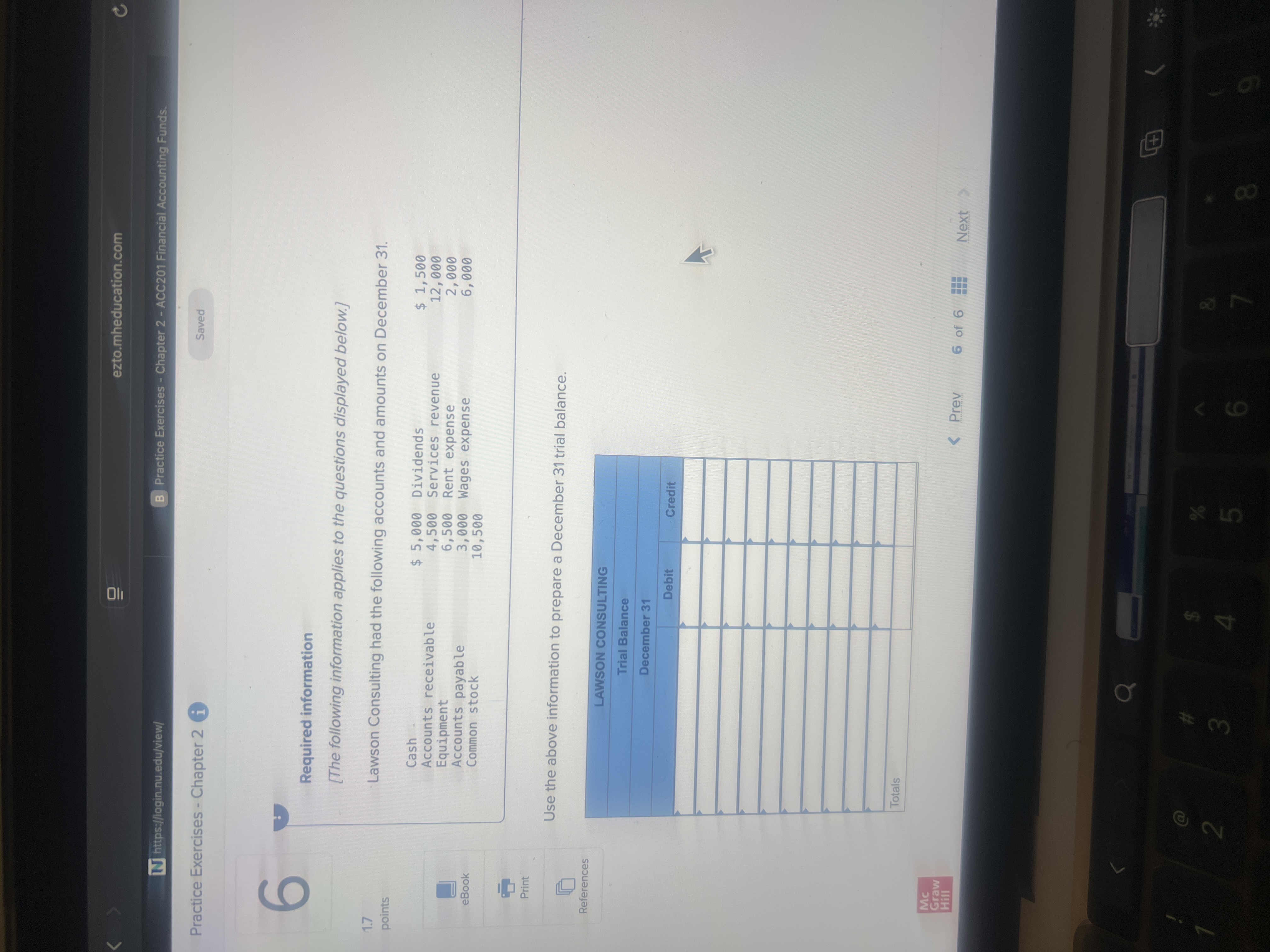 ezto.mheducation.com N https://login.nu.edu/view/