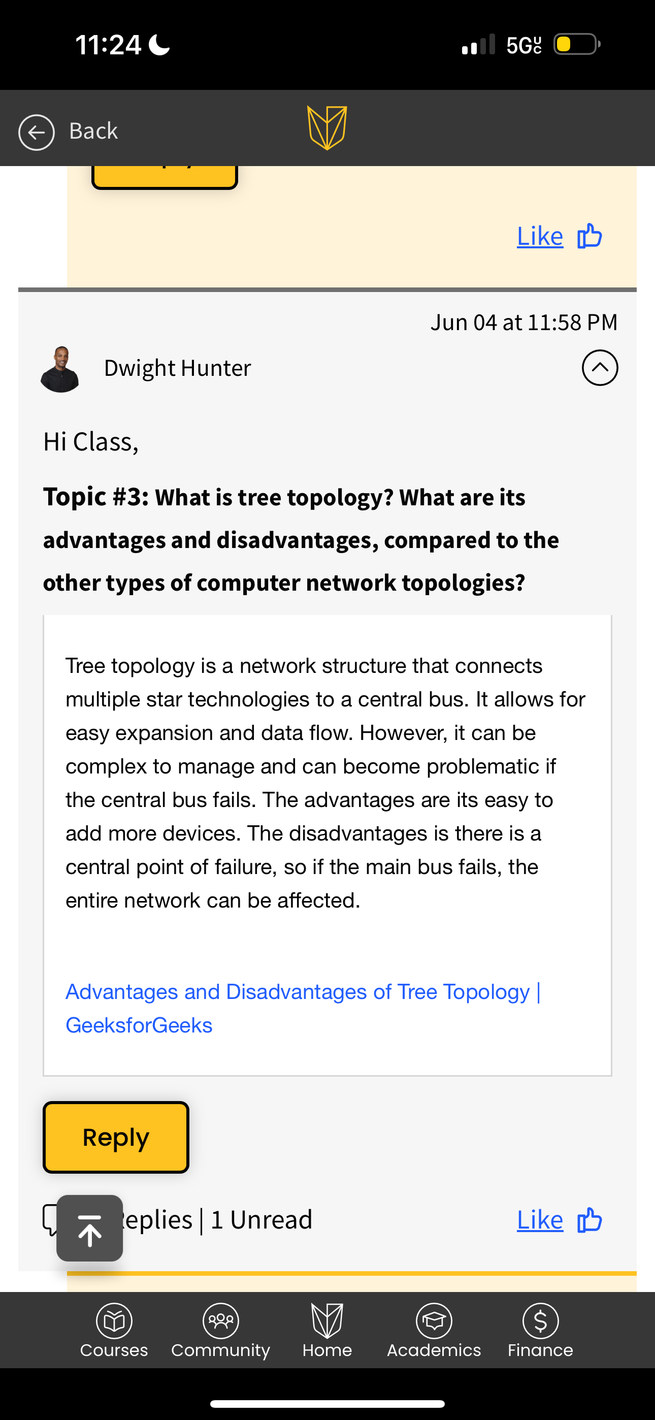 This is a question and someone's answer. Can you