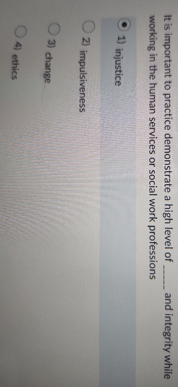 and integrity while It is important to practice