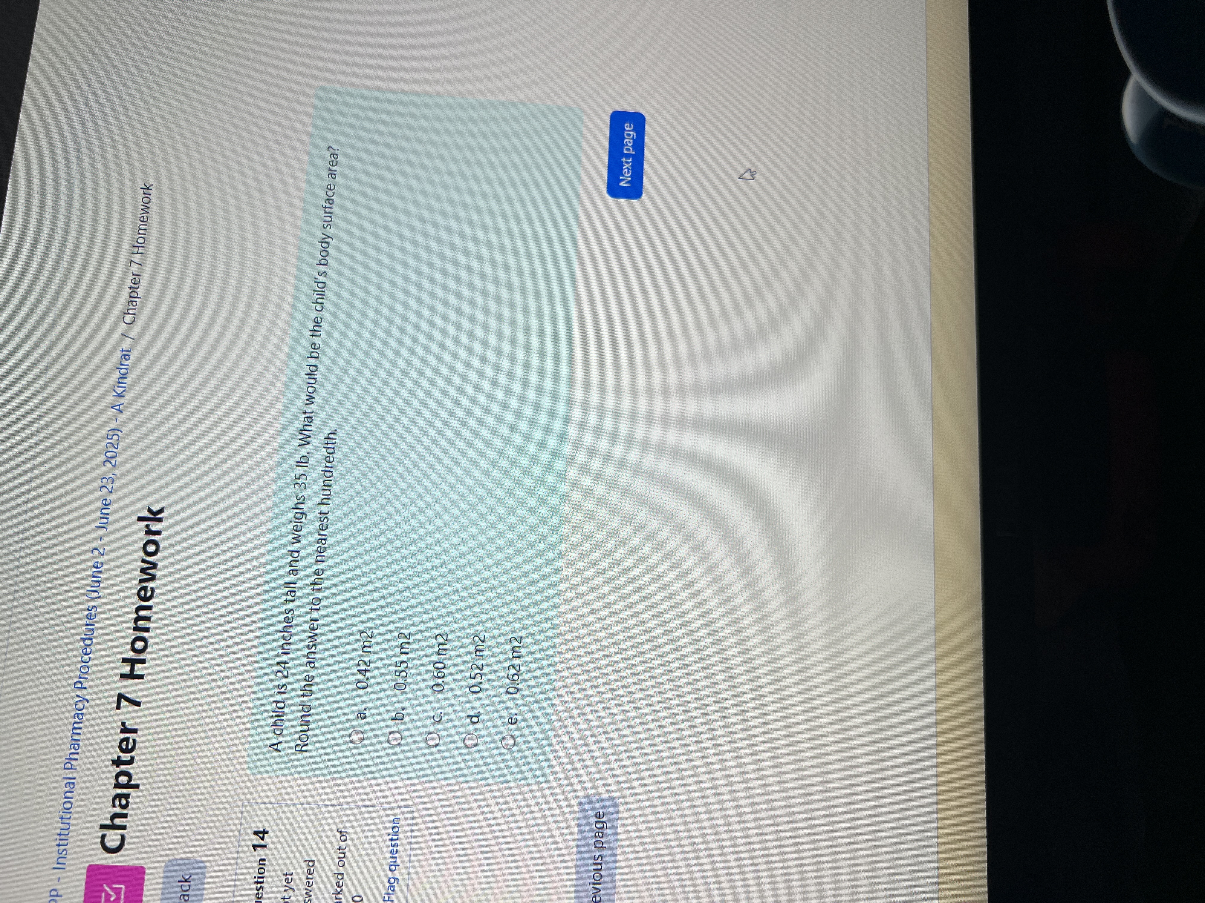 Answer P - Institutional Pharmacy Procedures