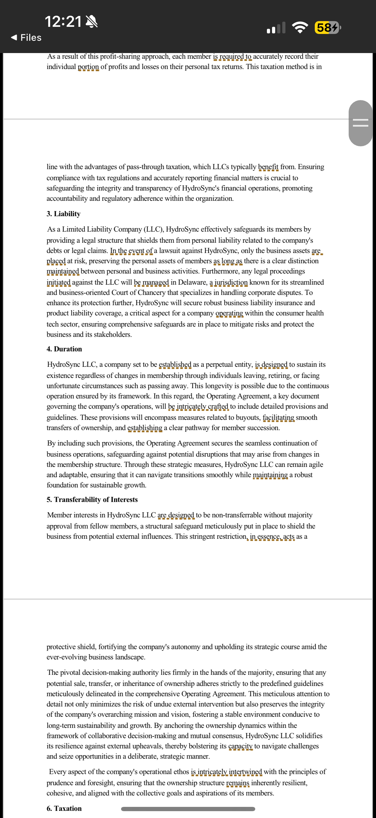 Deliver an 8 to 10 minute presentation with