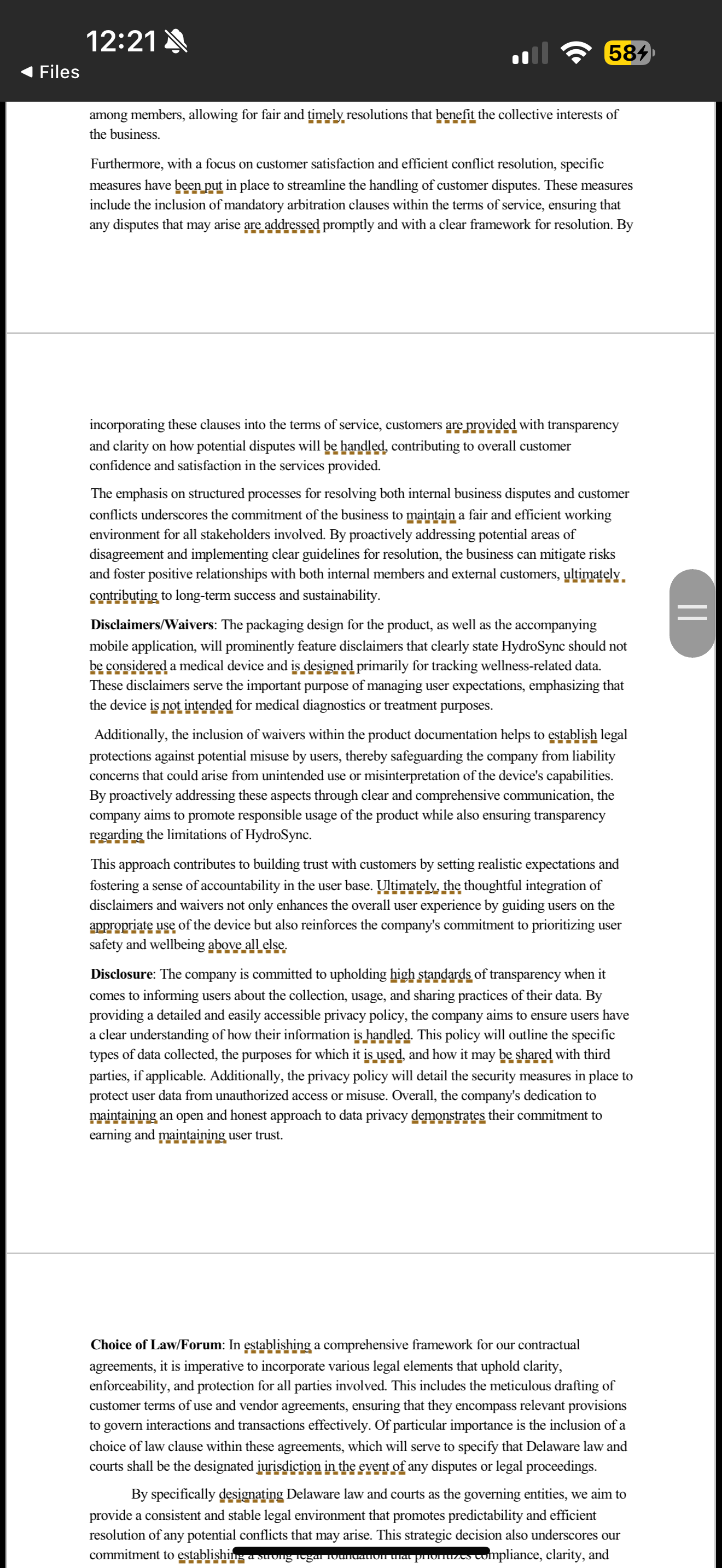 Deliver an 8 to 10 minute presentation with