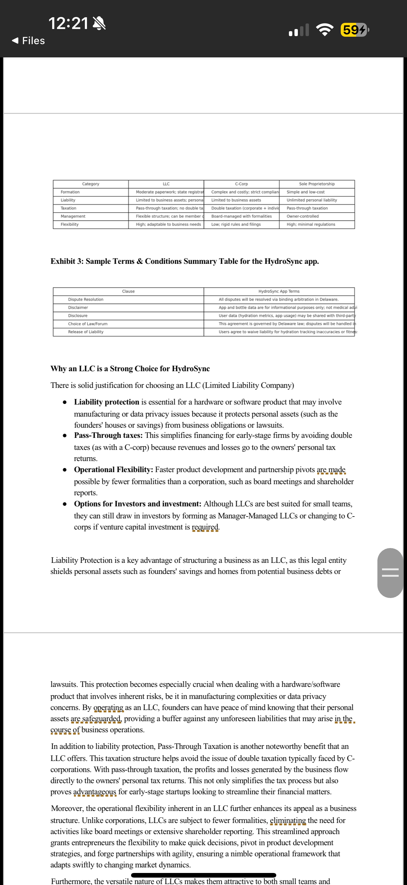 Deliver an 8 to 10 minute presentation with