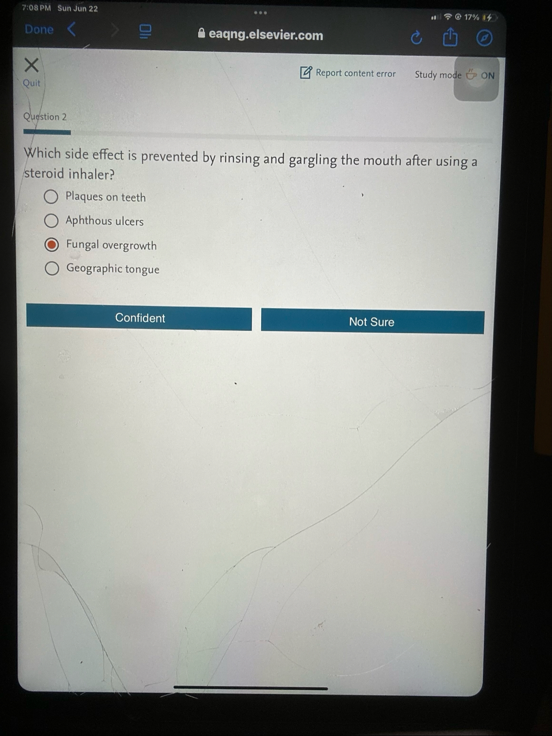 7 0 8 PM Sun Jun 2 2 1 7 % Done