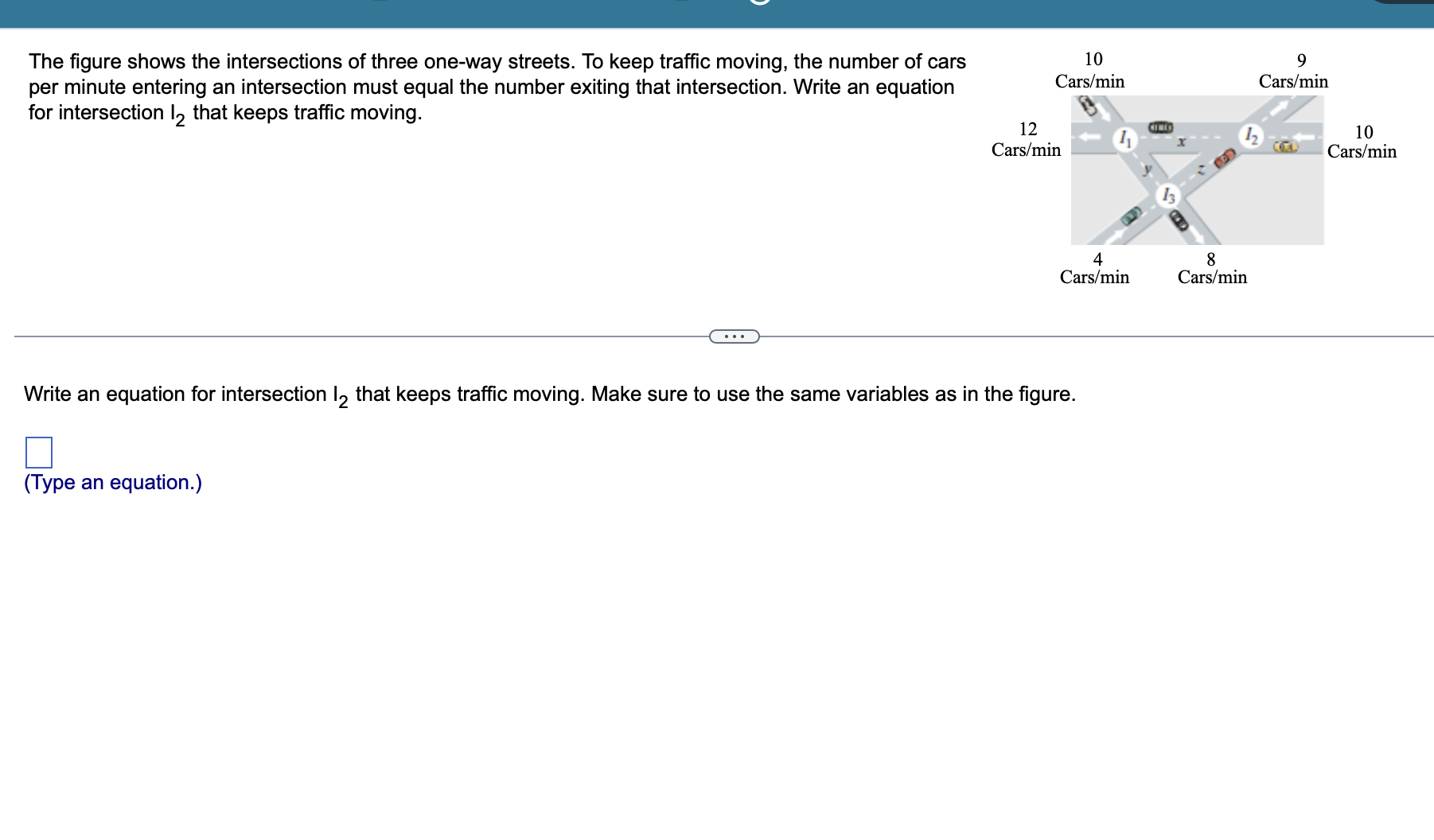 the answer The figure shows the intersections of