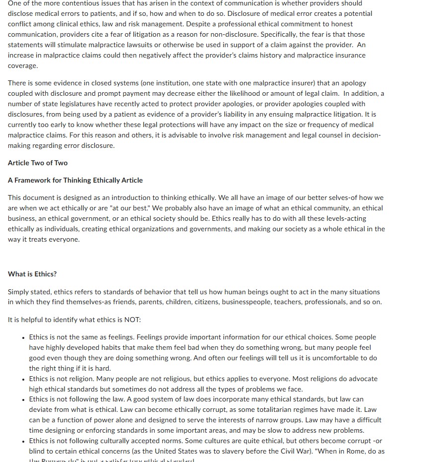 Course Objectives for Assignment: Identify and