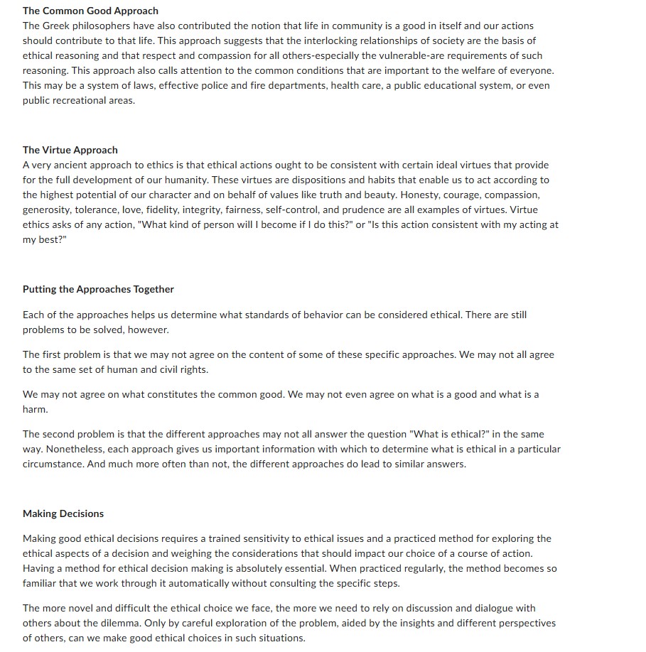 Course Objectives for Assignment: Identify and