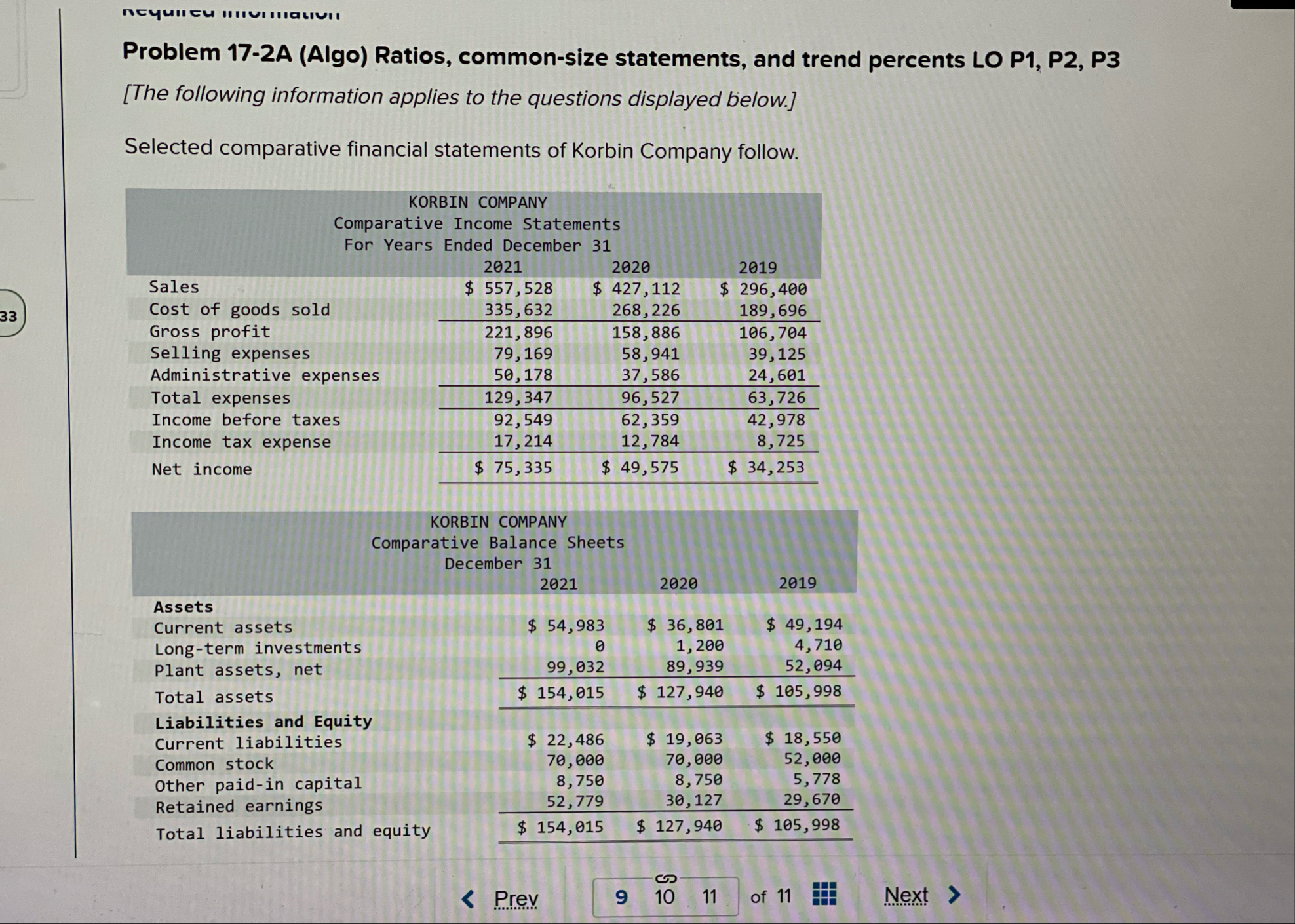 Problem 1 7 - 2 A ( Algo ) Part 2 2 . Complete